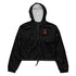 Guards &God Vertical Onyx Women’S Crop Windbreaker